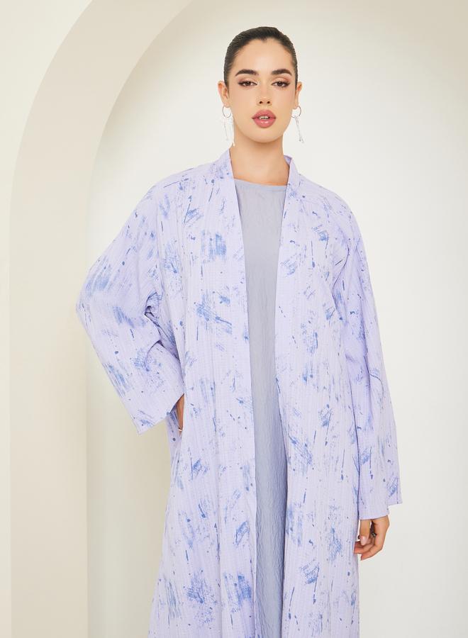 أميرة عباية بتفاصيل بارزة الملمس - Image 2